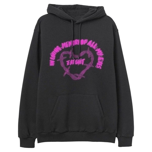 LARGE Miley Cyrus In loving memories of all my exes hoodie